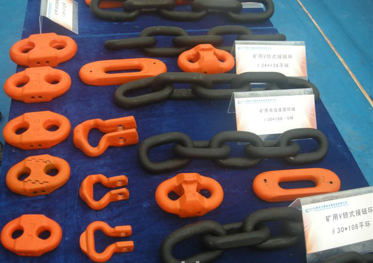 進口連接環(huán)，礦用鋸齒連接環(huán) V型索式連接環(huán)